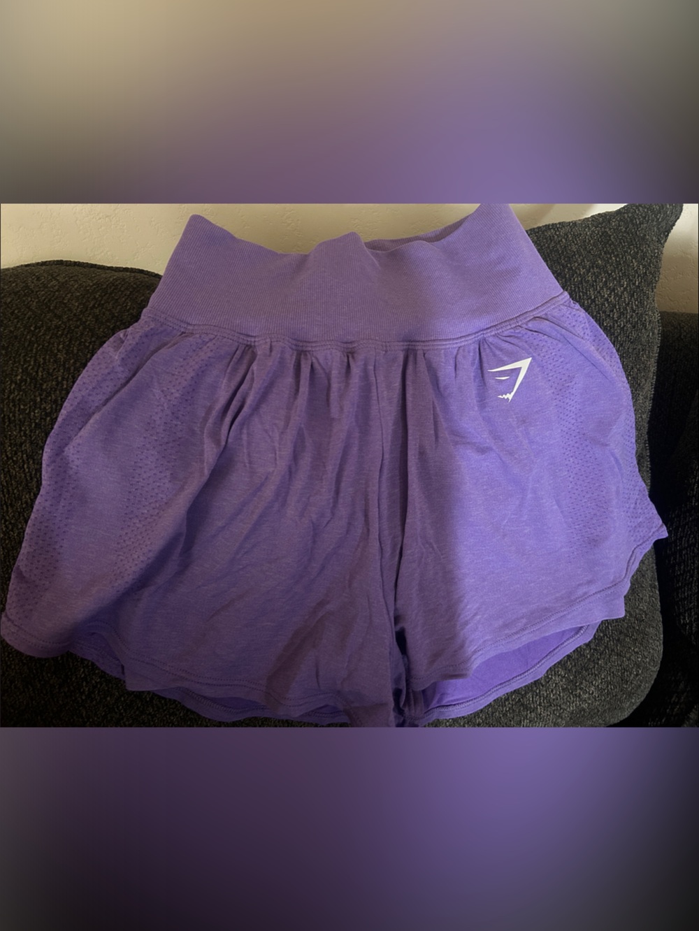 Gym Shorts - Purple Women's Athletic Shorts